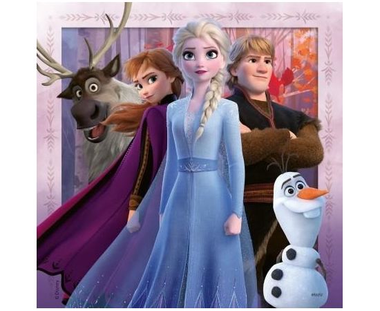 RAVENSBURGER puzzle Frozen 2 The journey starts, 3x49pcs., 5011
