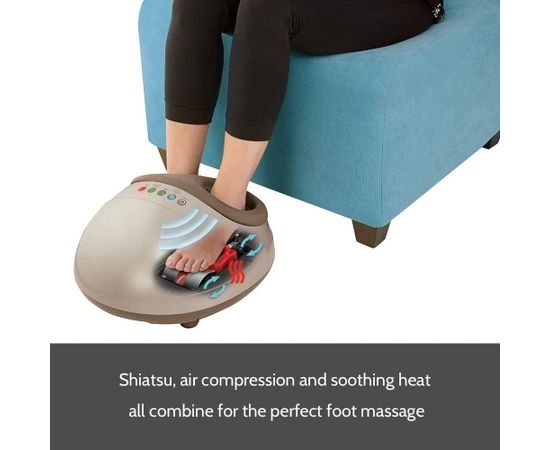 Homedics FMS-350H-EU Shiatsu Air Pro pēdu masieris