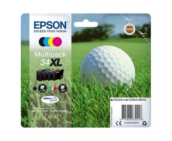 Epson Ink Color Multipack No.34XL (C13T34764010)