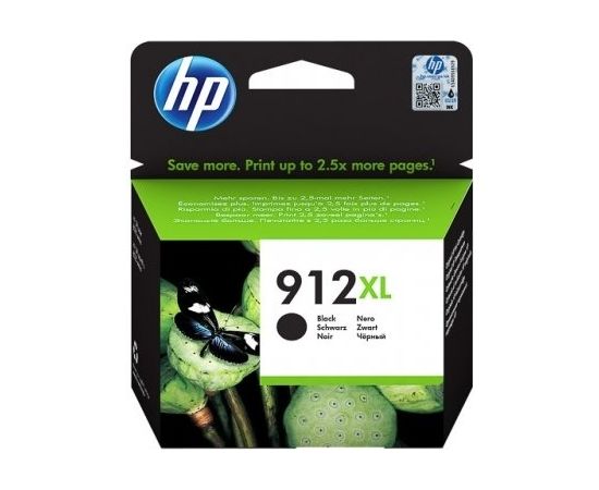 Hewlett-packard HP printcartridge black (3YL84AE, 912XL)