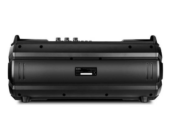 SVEN PS-485, black, power output 2x14W (RMS), Bluetooth, FM, USB, microSD, LED-display, lithium battery