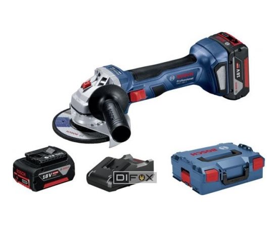 Bosch GWS 18V-7 125 mm Kit Akku-Winkelschleifer