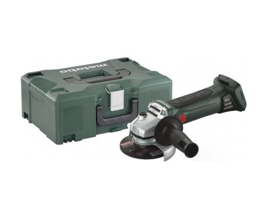 Akumulatora leņķa slīpmašīna W 18 LTX Quick korpuss, MetaLoc, Metabo