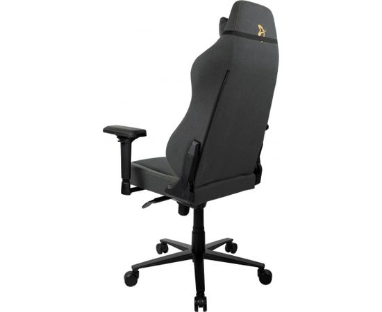 Arozzi Gaming Chair Primo Woven Fabric Black/Grey/Gold logo