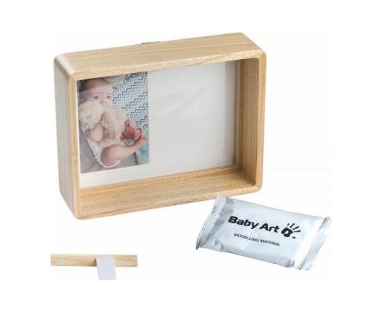 Baby Art deep frame wooden komplekts mazuļa pēdiņu vai rociņu nospieduma izveidošanai - 3601099200
