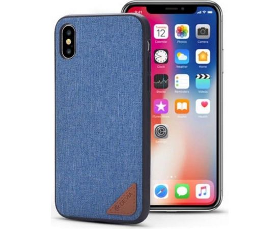 Devia Acme Cas Силиконовый Чехол для Apple iPhone X / XS Синий