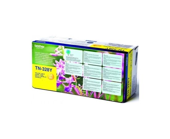 BROTHER TN328Y TONER S.HIGH YELLOW 6000P