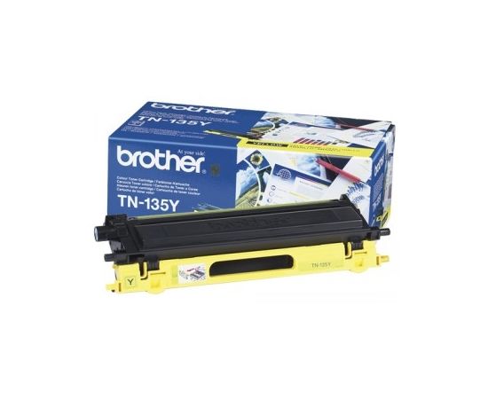 BROTHER TN-135Y TONER YELLOW 4000P