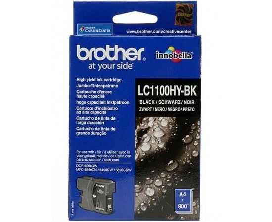 BROTHER LC-1100HYBK TONER HIGH BLK 900P