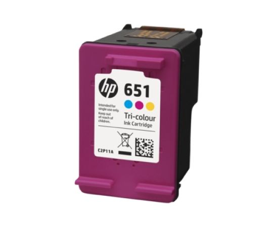 Hewlett-packard HP 651 Tri-color Original Ink Advantage Cartridge (300 pages) / C2P11AE