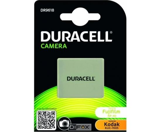 Duracell Li-Ion Akku 700 mAh for Fujifilm NP-40