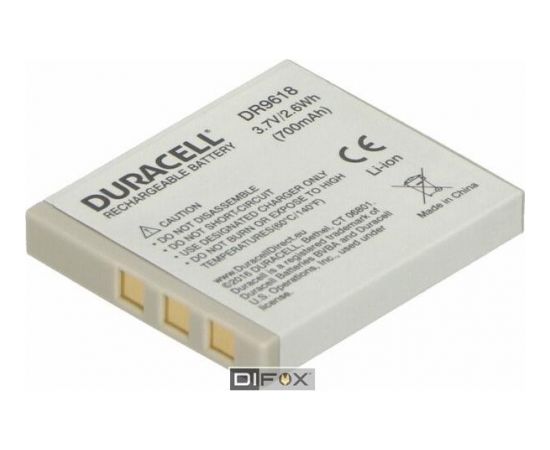 Duracell Li-Ion Akku 700 mAh for Fujifilm NP-40