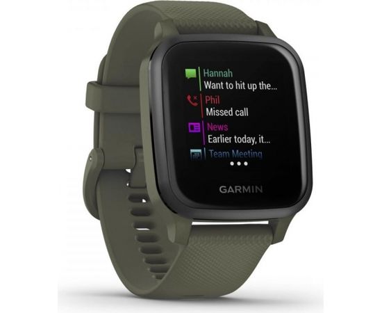 Garmin Venu Sq Music, moss/slate