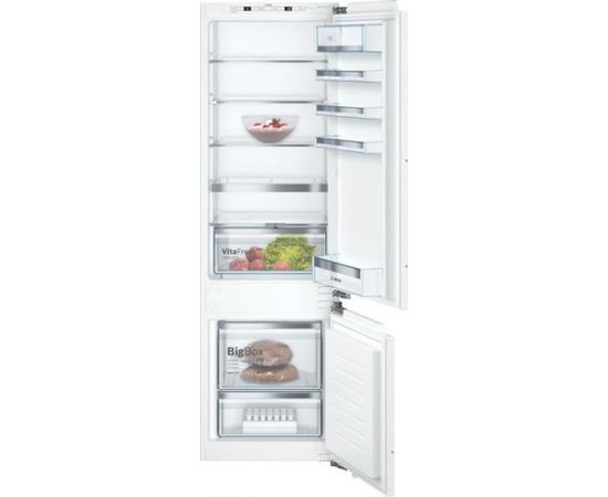 Bosch KIS87AFE0 s6 ledusskapis 177cm A++ FlatHinge, iebūvējams