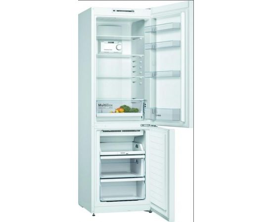 Bosch KGN36NWEA s2 Ledusskapis 186cm A++ NoFrost Balts