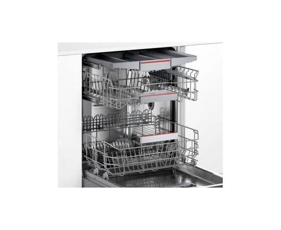 Bosch SMU6ZCS00S s6 trauku mašīna, 60cm INOX A+++ Pabūvējama