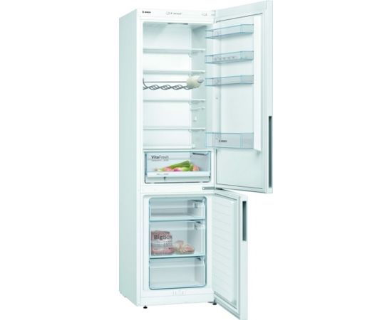 Bosch KGV39VWEA s4 ledusskapis ,203cm LowFrost Balts