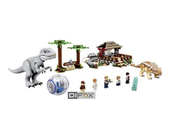 LEGO Jurassic World 75941 Indominus Rex pret ankilozauru