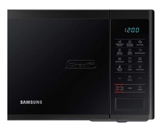 Samsung MS23J5133AK/BA mikroviļņu krāsns 23L 1150W Melna
