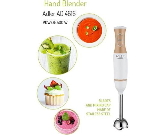 ADLER Blenderis, rokas, 300W