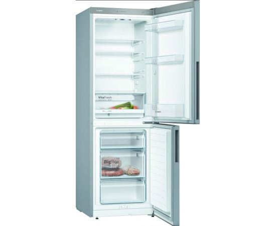 Bosch KGV332LEA s4 ledusskapis 176cm A++ LowFrost Inox