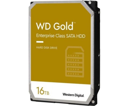 Western Digital HDD SATA 16TB 7200RPM 6GB/S/512MB GOLD WD161KRYZ WDC
