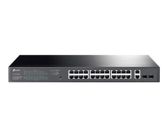 TP-LINK Switch TL-SG1428PE Web managed, Rack Mountable, PoE+ ports quantity 24, 28x10/100/1000 Mbit/s