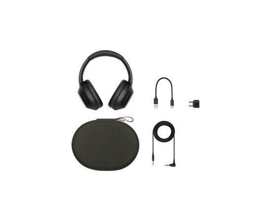 Sony WH-1000XM4 bezvadu austiņas, bezvadu Noise Cancelling austiņas Black