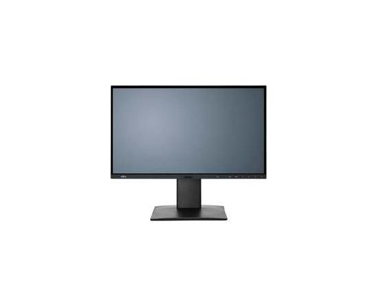 Fujitsu 27" P27-8 TS UHD (4K), MATT BLACK, PRESENCE SENS., AUTOMATIC BRIGHTNESS CONTROL, DP, HDMI, USB, 4-IN-1 STAND, 3840X2160 16:9, 3Y C&R