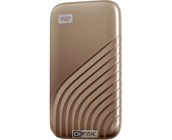 Western Digital MyPassport 500GB SSD Gold      WDBAGF5000AGD-WESN