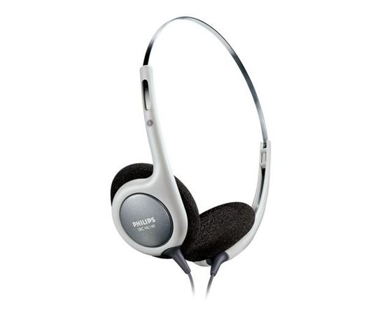 Philips Lightweight Headphones SBCHL140 Head-band, Black, Silver