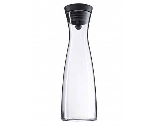 WMF 06 1772 6040 Water decanter with CloseUp stopper, Black, Diameter 1.13 cm,