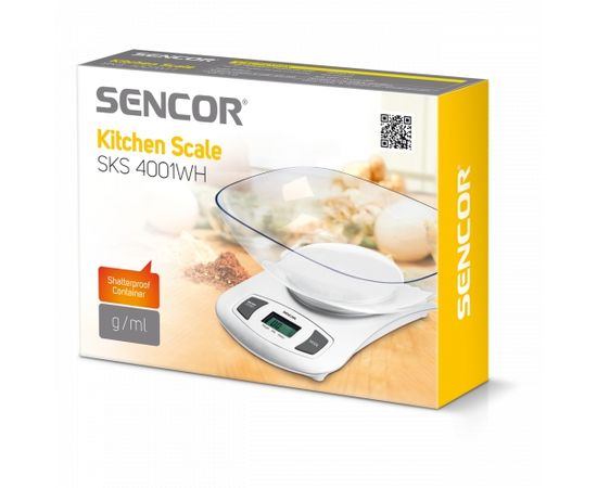 Sencor SKS 4001 WH virtuves svari, balti