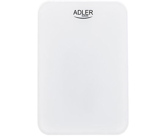 Adler Electronic Kitchen scale AD 3167w Maximum weight (capacity) 10 kg, Graduation 1 g, Display type LCD, White