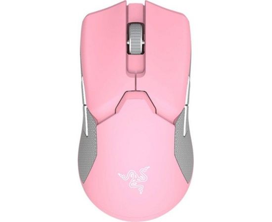 Razer Viper Ultimate Gaming Mouse with Charging Dock, RGB LED light, Optical, 	Wireless, Pink, USB Wireless dongle