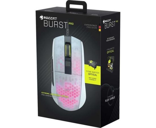 Roccat мышь Burst Pro, белая (ROC-11-746)