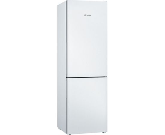 Bosch KGV362WEAS s4 ledusskapis 186cm LowFrost balts