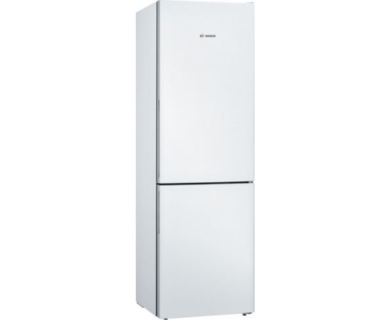 Bosch KGV362WEAS s4 ledusskapis 186cm A++ LowFrost balts