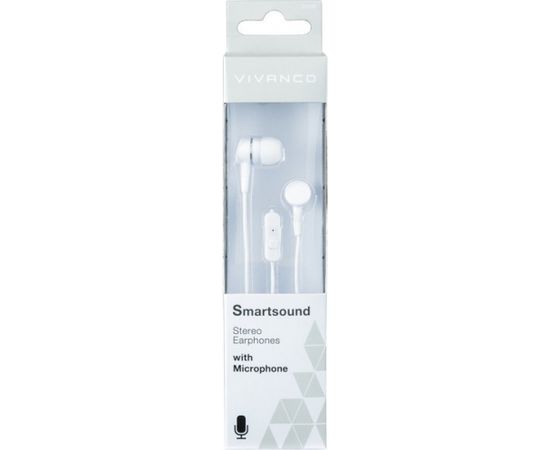 Vivanco headset Smartsound, white (38010)