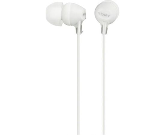 Sony EX series MDR-EX15AP In-ear, White