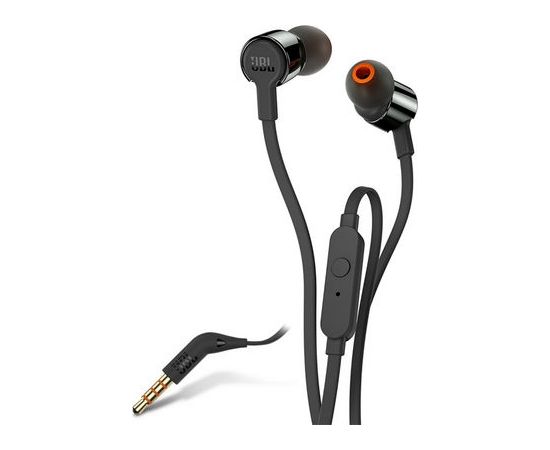 JBL in-ear austiņas, melnas - JBLT210BLK