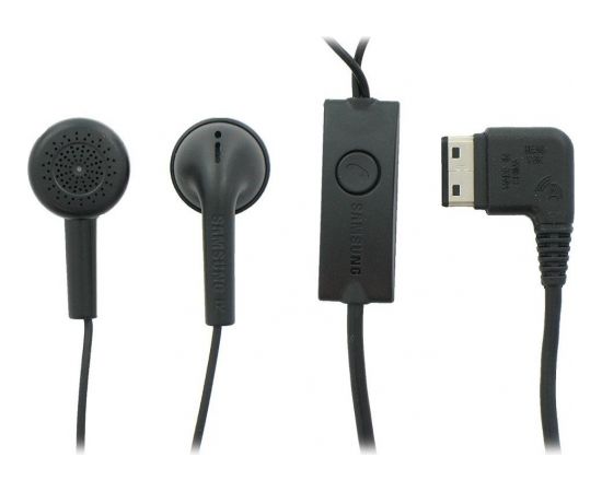 Samsung EHS497Q0ME Оригинальные наушники с Микрофоном / Пульт / 1.2m / Черные (OEM)