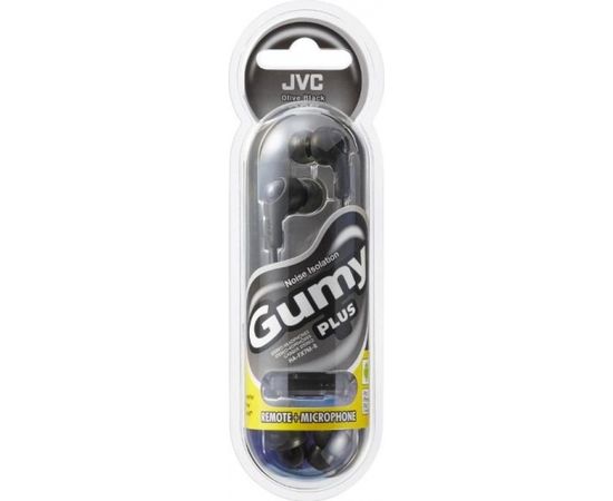 JVC HA-FX7M-B-E Gymy Plus наушники с пультом и микрофоном черный