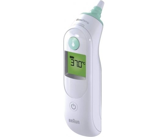 Braun ThermoScan 6 Infrared Thermometer IRT6515 Memory function, Accuracy One Decimal °C, White
