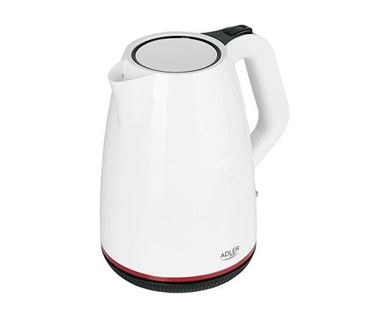 ADLER AD 1277 White Elektriskā tējkanna 1.7L 2200W