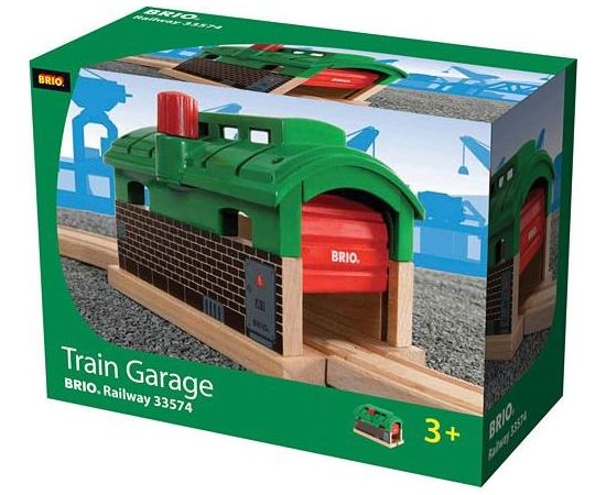 Unknown BRIO RAILWAY train garage, 33574000