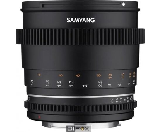 Samyang MF 85mm T1,5 VDSLR MK2 Sony E