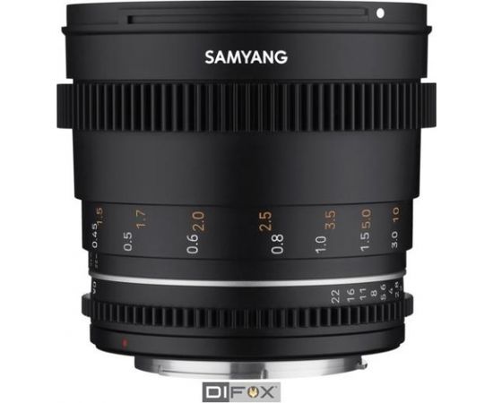 Samyang MF 50mm T1,5 VDSLR MK2 Sony E