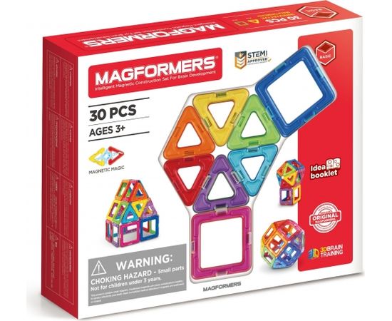 MAGFORMERS Magnētu komplekts, 30 gb