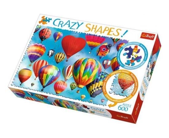 TREFL Crazy Shapes Puzle Gaisa baloni, 600